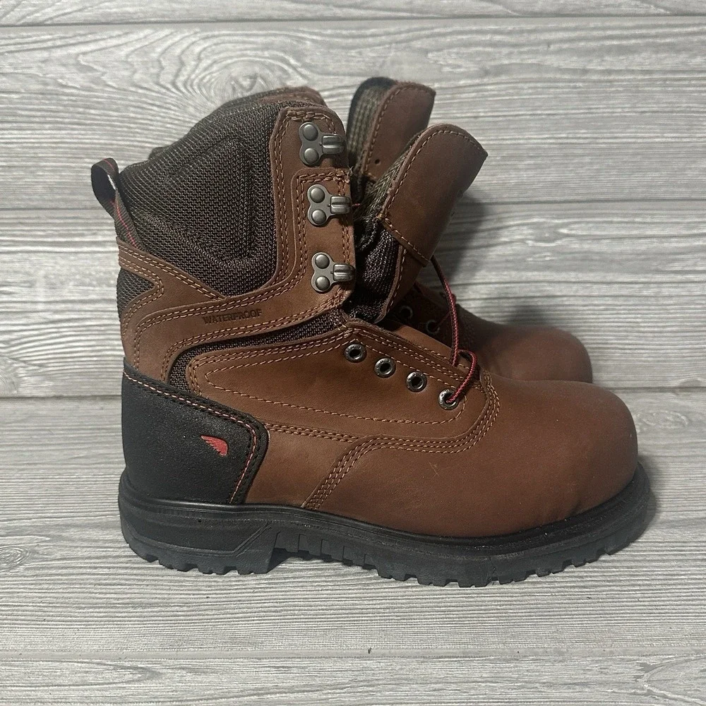 Red‎ Wing 3554 BRNR XP Safety Toe Work Boots Womens 6 D ASTM CSA Standards READ